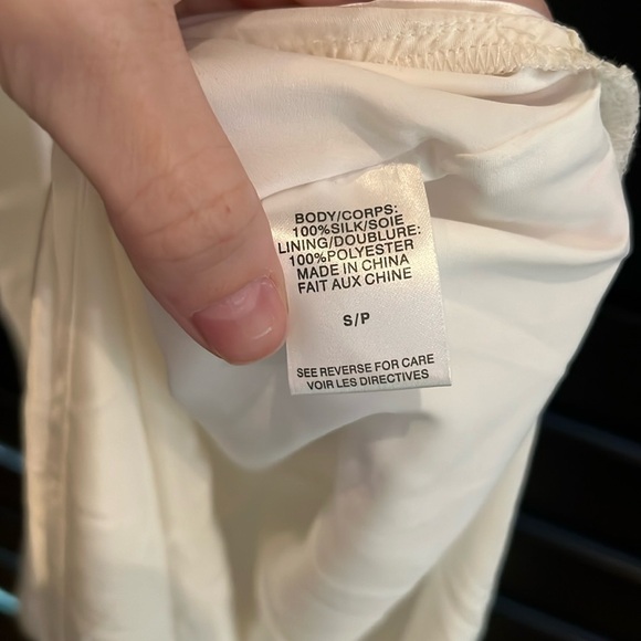 Gorgeous! “Cami NYC” White Silk Slip Dress! Size Small. Worn Once!! - Picture 9 of 13